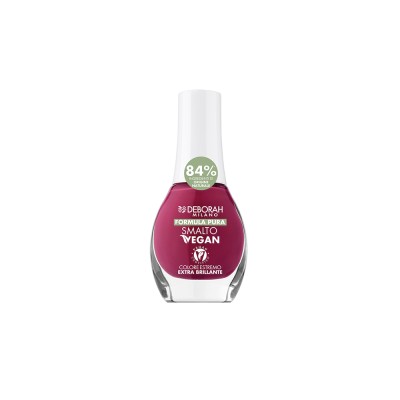 1 - Deborah Milano Formula Pura Smalto Vegan 10 Dark Red